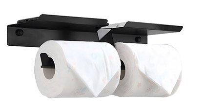 Can a toilet paper holder with concealed screws really support five kilograms of weight without pulling out of the wall?